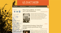 Desktop Screenshot of le-chat-noir.net